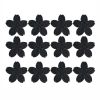 24 Sheets Black Sakura Skateboard Grip Stickers Grit Non Slip DIY Skateboard Scooter Grip Decals