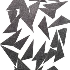 60 Pcs Grit Non-slip Irregular Triangle Stickers Skateboard Scooter Grip DIY Decals